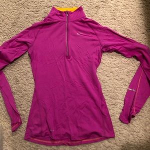 Nike DRI-FIT  running half zip